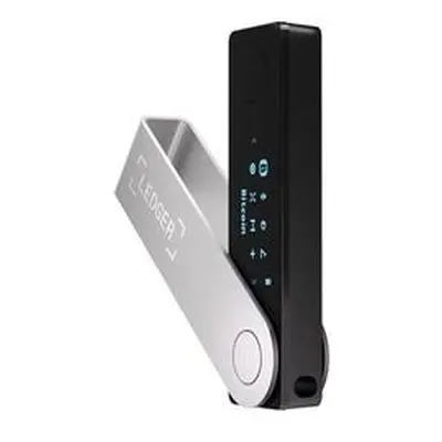 Ledger Nano X krypto peněženka (iOS/Android/Windows/MacOS/Linux) černá