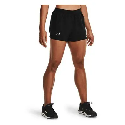 Under Armour Dámské běžecké kraťasy Fly By 2.0 2N1 Short black XS, Černá