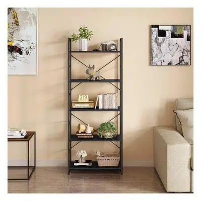 Hanah Home Bookshelf Elsa 160 - Black