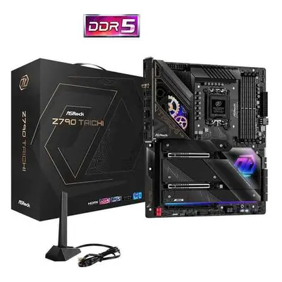 ASRock Z790 Taichi / Intel Z790 / LGA1700 / 4x DDR5 / 5x M.2 / HDMI / Thunderbolt / USB-C / WiFi