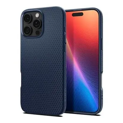 Spigen Liquid Air kryt iPhone 16 Pro Max navy blue