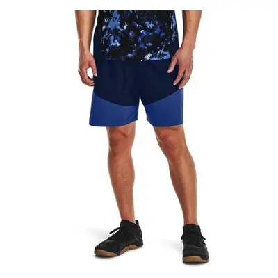 Under Armour Pánské kraťasy Knit Woven Hybrid Shorts academy M, Tmavě, modrá