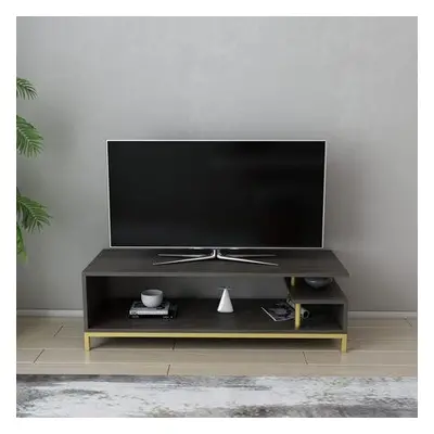 Hanah Home TV Stand Reilly - Gold, Dark Grey GoldDark Grey