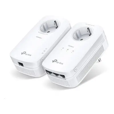 TP-Link TL-PA8033P KIT [Základní sada adaptérů Powerline AV1300 s průchozí zásuvkou a 3 gigabito