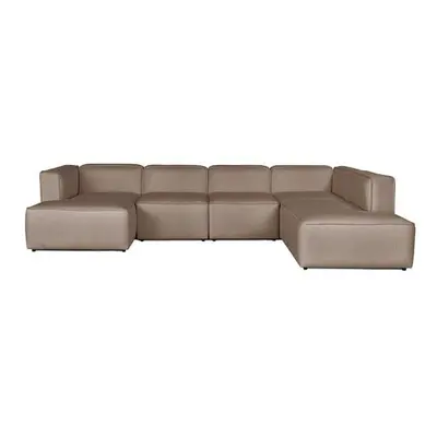 Atelier del Sofa Corner Sofa More Pars (M5-M1-M1-M2-M3) - Cappucino Cappucino