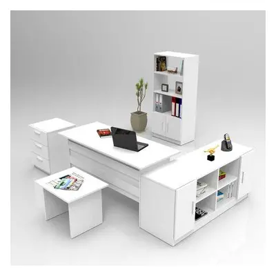 Hanah Home Office Furniture Set VO15-W White