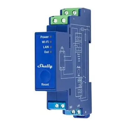 Shelly Pro Dimmer 0/1-10V PM - stmívací modul (LAN, WiFi, Bluetooth)