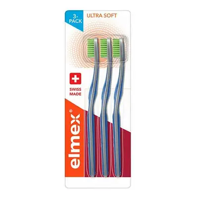 Elmex Zubní kartáček Ultra Soft 3 kusy