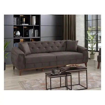 Atelier del Sofa 3-Seat Sofa-Bed Marta - Anthracite