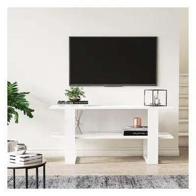 Hanah Home TV Stand Cornellia White