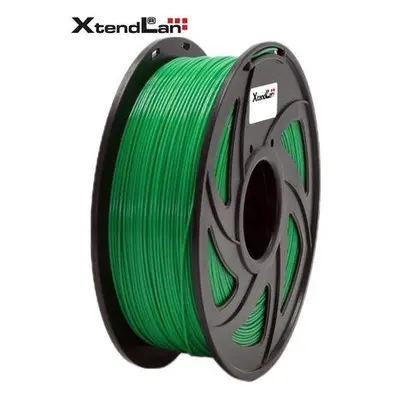 XtendLAN PLA filament 1,75mm průhledný zelený 1kg, 3DF-PLA1.75-TGN 1kg