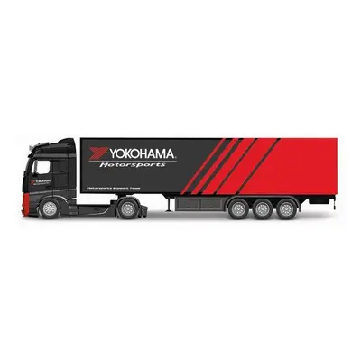 Bburago 1:43 MB Actros Gigaspace / Trailer - Yokohama