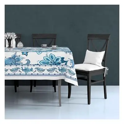 Hermia Tablecloth TXT0186 BlueWhite