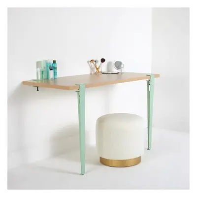 Hanah Home Make-Up Table Thetis - WoodenMint Green