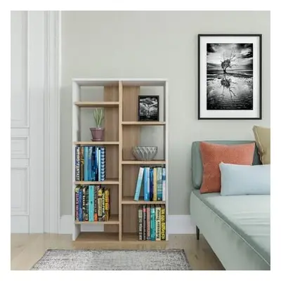 Hanah Home Bookshelf Keota - Oak, White OakWhite