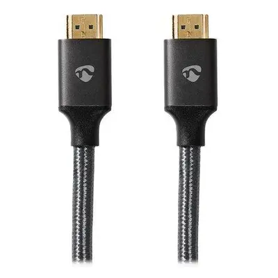 NEDIS PROFIGOLD Ultra High Speed HDMI kabel/ konektor HDMI - konektor HDMI/ 8K/ bavlna/ antracit