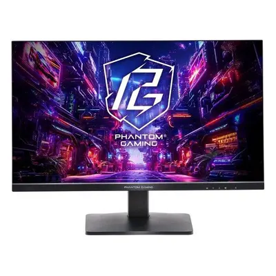 Phantom Gaming by Asrock monitor PG27QFT1B 27"/IPS/2560x1440/180Hz/400cd/m2/1ms/2xHDMI/DP/AMD Fr