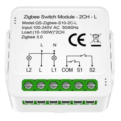 IMMAX NEO SMART kontroler (L) V8 2-tlačítkový Zigbee 3.0, TUYA