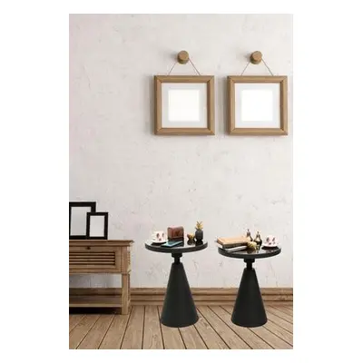 Hanah Home Side Table Set 1003-2 Black