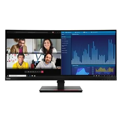 Lenovo ThinkVision P34w-20 34" IPS zakřivený/3440x1440/6ms/DP/2xHDMI/3xUSB/USB-C/výškově nastavi