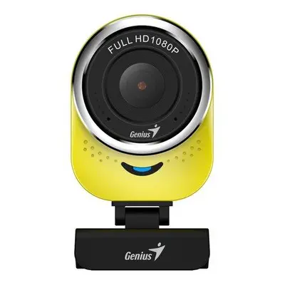 GENIUS webová kamera QCam 6000/ žlutá/ Full HD 1080P/ USB2.0/ mikrofon, 32200002409