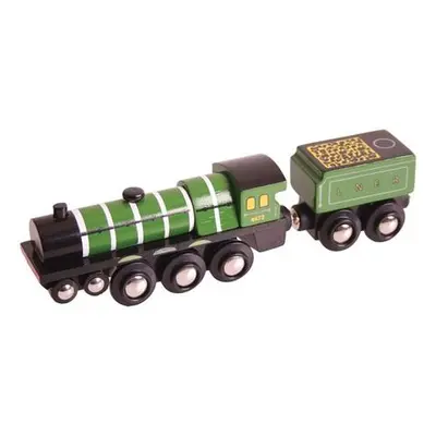 Bigjigs Rail Dřevěná replika lokomotiva Flying Scotsman