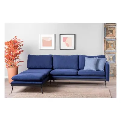 Atelier del Sofa Corner Sofa Reya Corner - Navy Blue GR125\GR107