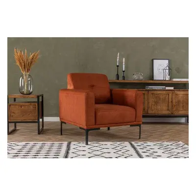 Atelier del Sofa Wing Chair Mustang - Orange