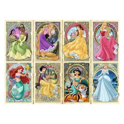 RAVENSBURGER Puzzle Disney Secesní princezny 1000 dílků