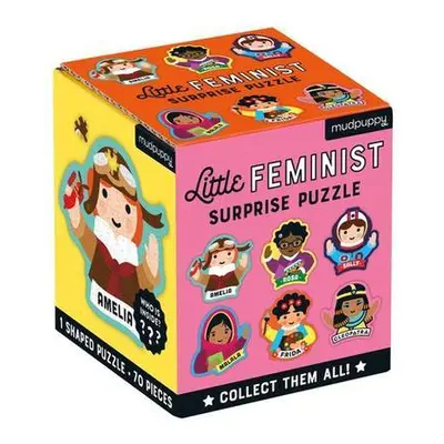 Mudpuppy Puzzle s překvapením Feminist 70 dílků