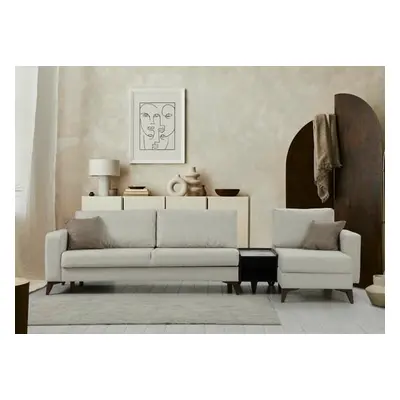 Atelier del Sofa Sofa Set Kristal Rest Marble Set - Beige