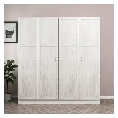 Hanah Home Wardrobe Kale Country - 2449 White