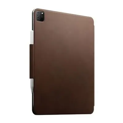 Nomad Leather Folio Plus pouzdro iPad Pro 12.9" (22/21/20/18), Air 13" (2024) hnědé