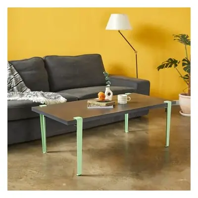 Hanah Home Coffee Table Fonissa - AnthraciteMint Green AnthraciteMintGreen