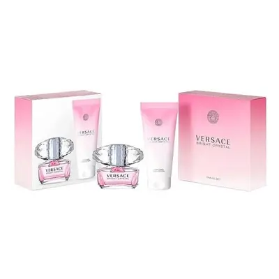 Versace Bright Crystal - toaletní voda s rozprašovačem 50 ml + tělové mléko 100 ml