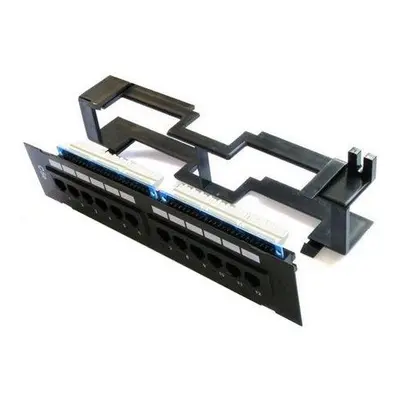 XtendLan Patch panel na zeď, 12 portů, CAT6, PPWM-12C6U