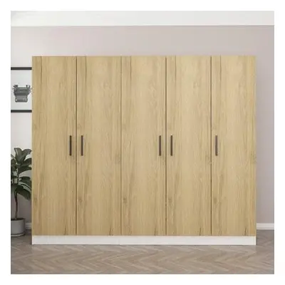 Hanah Home Wardrobe Kale - 2702 Walnut