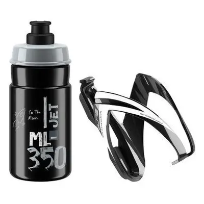 ELITE KIT CEO 24´ košík černý lesklý + láhev JET černá/šedá, 350 ml