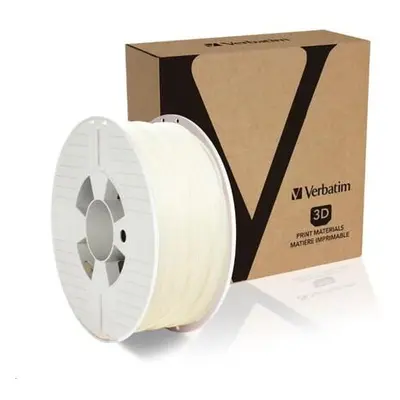 VERBATIM 3D Printer Filament PLA 1.75mm, 335m, 1kg natural transparent (OLD PN 55274), 55317