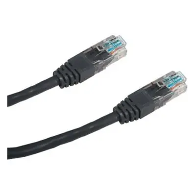 DATACOM Patch kabel UTP CAT5E 10m černý