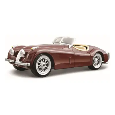 Bburago Kit Jaguar XK 120 Roadster 1951 červená 1:24