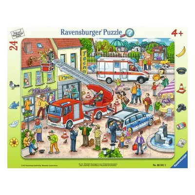 RAVENSBURGER Puzzle Záchrana zvířátek 24 dílků