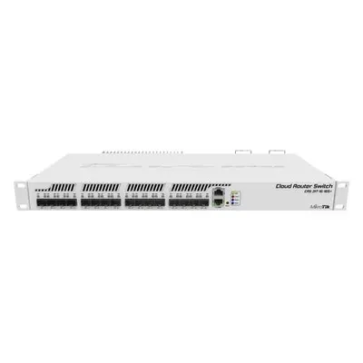 MikroTik Cloud Router Switch CRS317, 16x SFP+, 1x LAN, SwOS, ROS, CRS317-1G-16S+RM