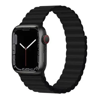 Devia remienok Deluxe Series Sport3 Silicone Magnet Band 44/45/49mm - Black