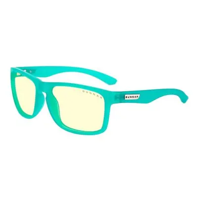 Gunnar INTERCEPT POP EMERALD GREEN zelené obroučky, jantarová skla INT-10601