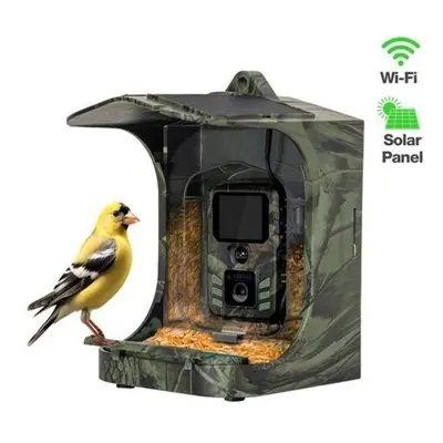 EVOLVEO StrongVision BirdFeeder - Chytré krmítko pro ptáky s kamerou a solárním panelem