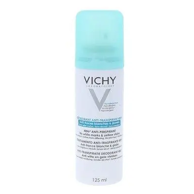 Vichy 48hodinový deodorant antiperspirant ve spreji proti bílým a žlutým skvrnám 125 ml