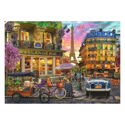 RAVENSBURGER Puzzle Ranní Paříž 1000 dílků