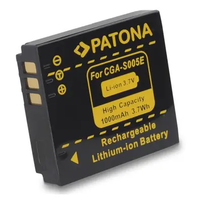 PATONA baterie pro foto Panasonic CGA-S005 1000mAh