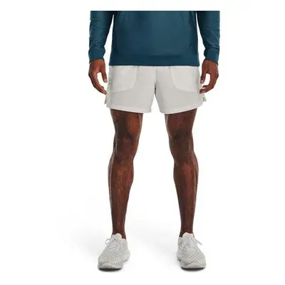 Under Armour Pánské běžecké kraťasy Run Anywhere Shorts gray mist S, Šedá